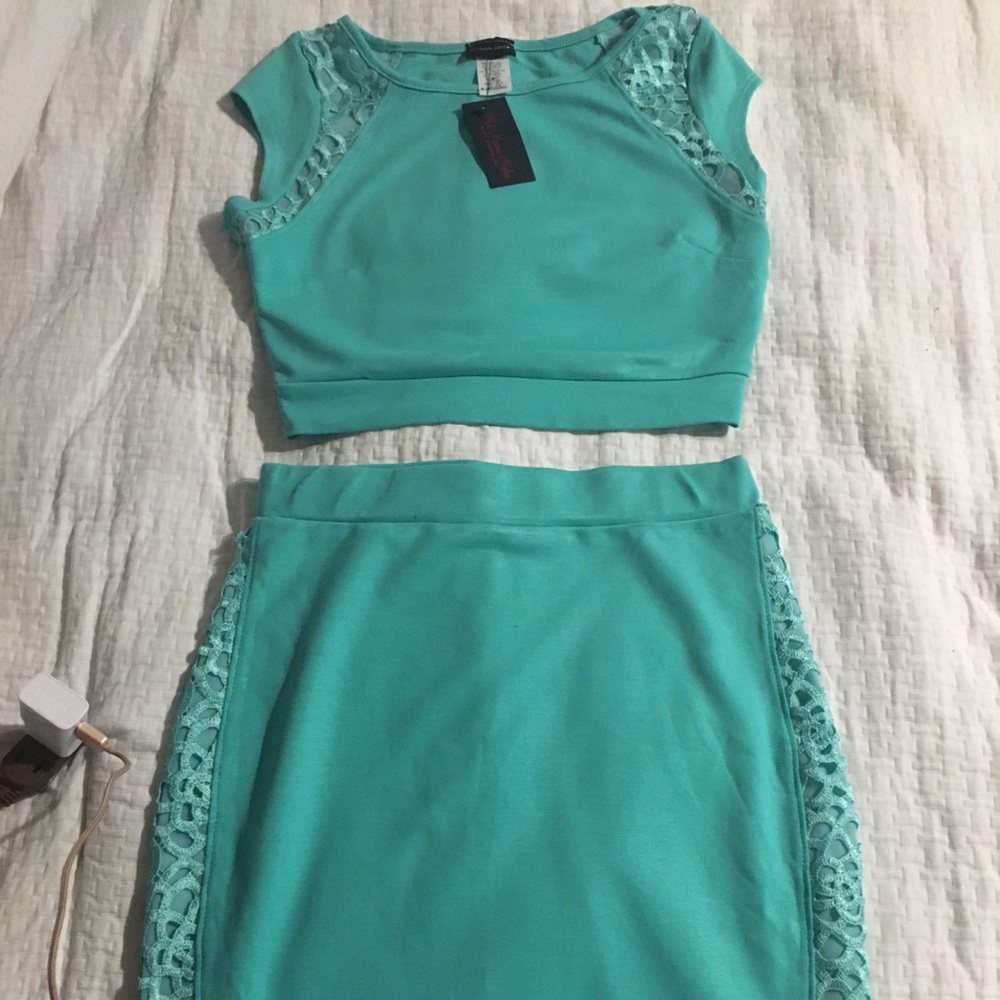 Hoy Miami style 2 piece set